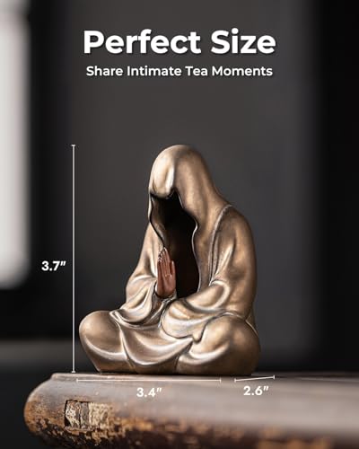 Figura Zen de Cerámica para Té con Diseño Faceless miniatura 3