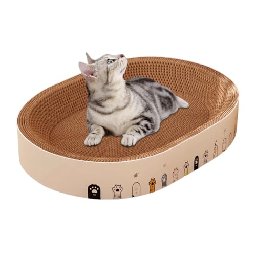 Tapis à Griffes pour Chat avec Couchette Interactive de Repos pour Chaton - 2