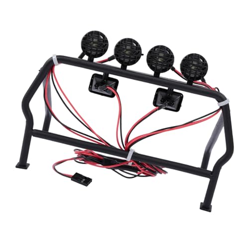 Cage protection métal voiture télécommandée 1/10 LED crawler - 3