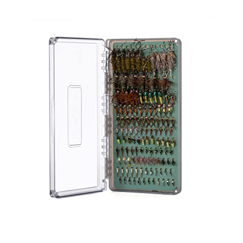 fishpond Tacky Original Fly Box – Single Sided | Silicone Slit Fly Box | Fly Boxes for Fly Fishing
