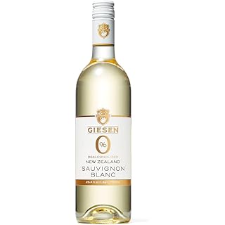 Giesen Dealcoholized Sauvignon Blanc, Non-Alcoholic White Wine, Fresh Aromatics, Crisp, Clean Flavors, Marlborough, New Zealand, 750ml (750ml, 1)