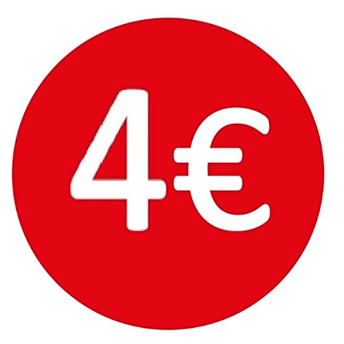 Takestop® Rotolo da 400 Etichette ADESIVE 35mm 4