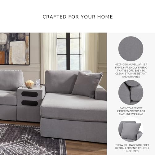 Image of Signature Design by Ashley 6-Piece Modular Sectional Sofa with Chaise