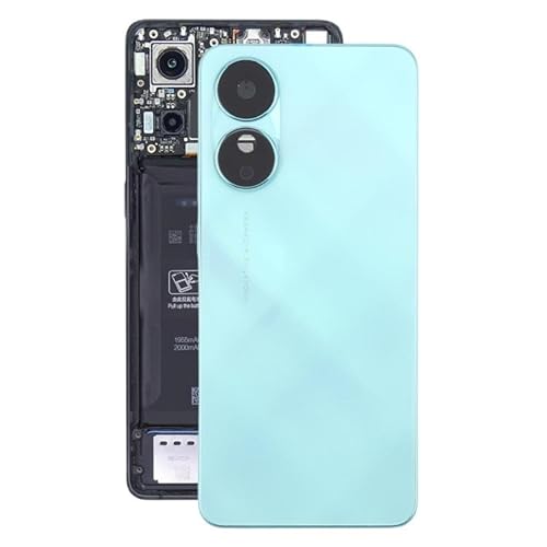 MPXPOTTHW Cell Phone Replacement Part for Oppo A78 4G Battery Back Cover with Camera Lens Frame(Green)