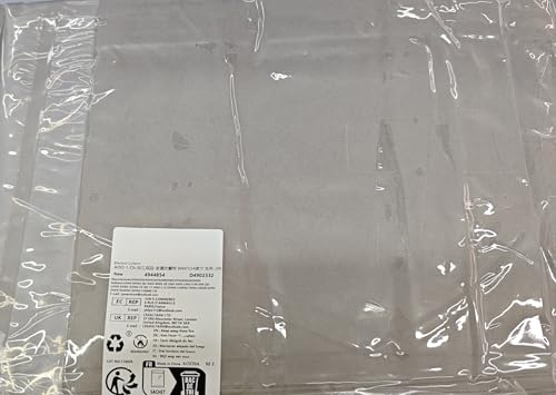AOOSA Grey 100% Blackout Curtains for Bedroom, 46 x 54 Inch Thermal Insulated Pencil Pleat Black Out Curtains, Nice Drape Super Soft Blackout Blind for Living Room Kitchen Window Decor, 2 Panels - Cosy Home Interiors AOOSA Grey 100% Blackout Curtains for Bedroom, 46 x 54 Inch Thermal Insulated Pencil Pleat Black Out Curtains, Nice Drape Super Soft Blackout Blind for Living Room Kitchen Window Decor, 2 Panels - Image 8