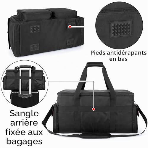 Sac de transporter solide Trunab avec 9 séparateurs amovibles - 3