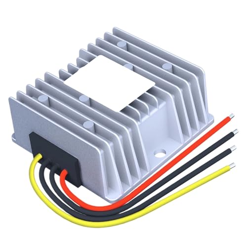 Convertisseur élévateur CC CC 12V à 24V avec boîtier robuste en aluminium L pour système industriel