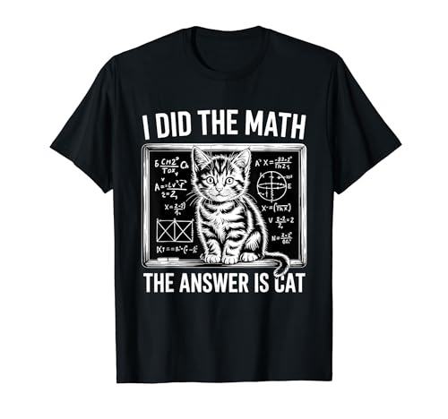 I Did Math The Answer Is Cat ���w �ʔ��� ���w �L T�V���c