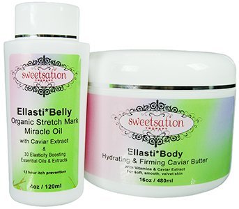 Organic Pregnancy Skin Care Gift Set "Spoiled Mama"