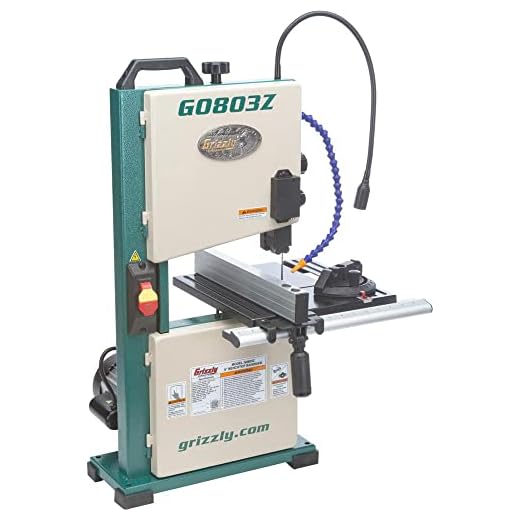 Grizzly Industrial G0803Z - 9" Benchtop Bandsaw with Laser Guide