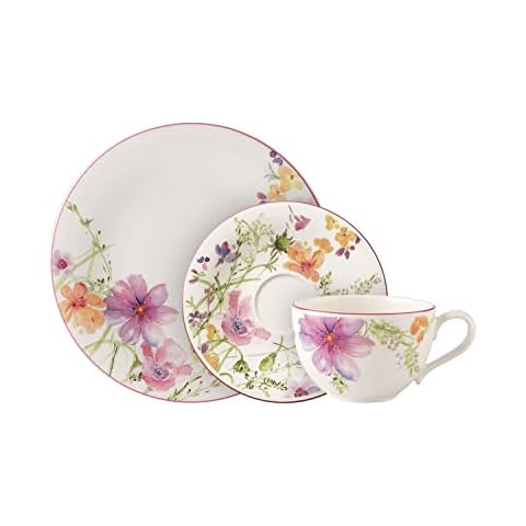 Villeroy & Boch 1041007128 Kaffee-Service, Porzellan, floral, 34,8 x 19,7 x 32,4 cm, 18 Einheiten Cover