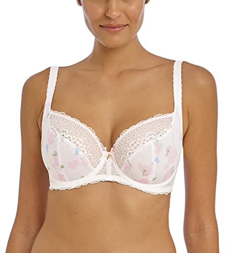 Soutien-gorge armatures Freya Daydreaming Flora White 80H anti-bretelles qui glissent