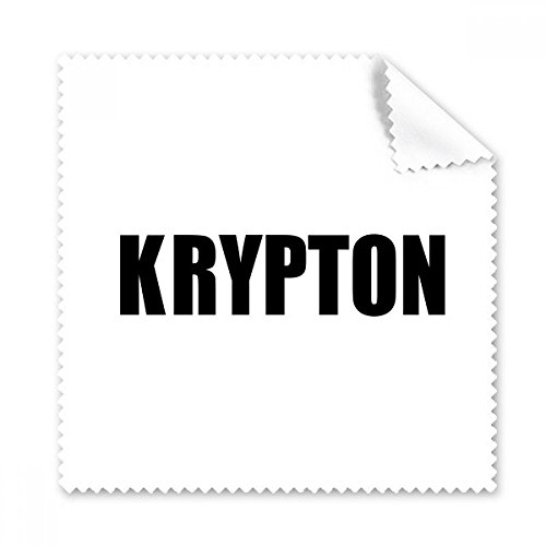 Cadeau 5pcs de chiffon de nettoyage tissu lunettes et nettoyeur écran motif chimie Krypton