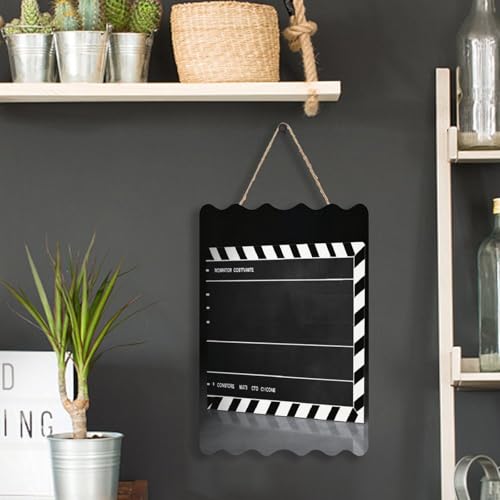 Tableau noir en bois pour organiser vos menus de café et notes de maison - 4