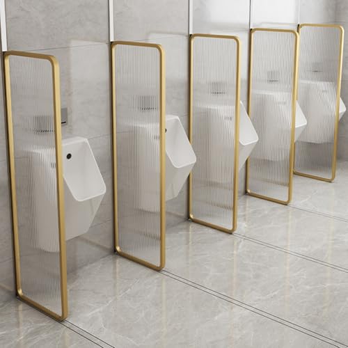 Separador de urinario de pared para privacidad total en baños masculinos públicos 5