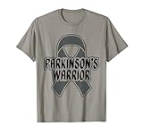 consapevolezza dei combattenti del disturbo degenerativo del guerriero parkinson maglietta