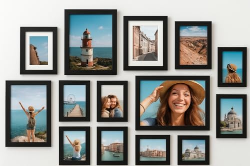 Picture Frames Collage 15 Pack Wall Decor for Mounting or