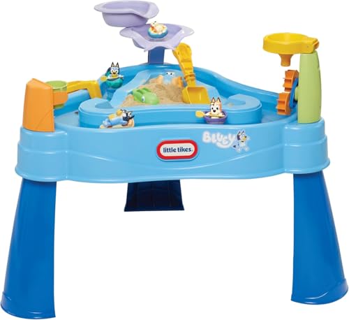 Little Tikes Bluey Water Table with 6 Accessories & Characters - Full Set (766iedty)