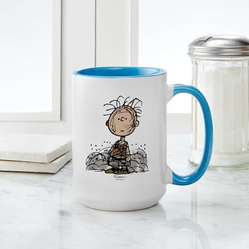 Taza grande Pigpen 15 oz de cerámica miniatura 4