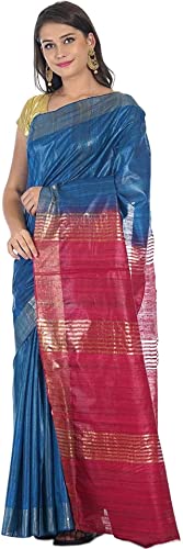 Shoplex tussar silk saree in tussar silk – image 2
