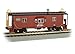 Bay Window Caboose with Roof Walk - NYC - HO Scale