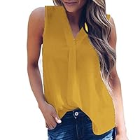 Algopix Similar Product 6 - Winsummer Womens Casual Sleeveless V