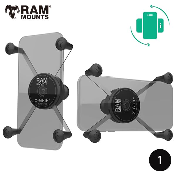 Amazon.co.jp: RAM MOUNTS ラムマウント Xグリップ 1インチボール 回転