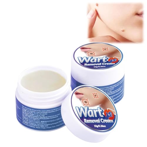 Warzenentfernungscreme 10 Gramm,Geeignet zur Warzenentfernung,Entfernung Von Dornwarzen Am Fuß & Hand, Warzen Entfernen,Repariert Filamentöse Warzen Auf Körperlich Partikel Hautpflegecreme
