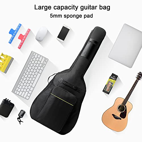 FRIKE Guitar Gig Bag Sac à Dos De Transport Acoustic Classical Guitar Case Bandoulière Réglable Rembourré épais 39 40 41… - Les Beatles, Paul McCartney, John Lennon, RIngo Starr, George Harrison FRIKE Guitar Gig Bag Sac à Dos De Transport Acoustic Classical Guitar Case Bandoulière Réglable Rembourré épais 39 40 41… – Image 7