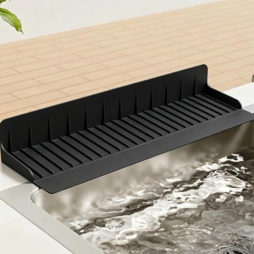 Protector de borde para fregadero con barrera antisalpicaduras de cocina 3