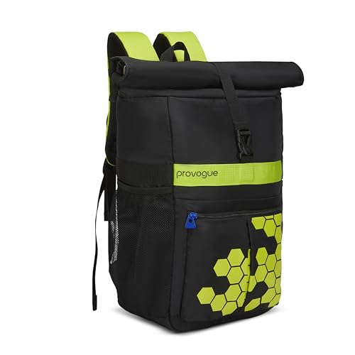 Image of Provogue Vaulta 30 litres everyday backpack with 15.6 inch laptop compartment for men and women, stylish contemporary daily use college, office and outdoor bag | With organiser
