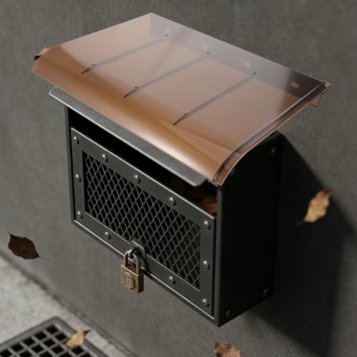 Design élégant et compact pour protéger vos colis de la pluie