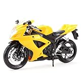 ywjisots Motorradmodell Motorrad-Modell-Kits 1:12 for Su-Zuki GSX-R600. Die Gussfahrzeuge Sammeln von Hobbys Motorrad Modell Spielzeug Ornamente Dekoration for Kinder Spielzeug Geschenke