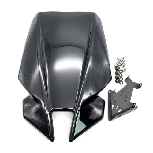 Extension bulle pare-brise anti-turbulence pour moto FZ09
