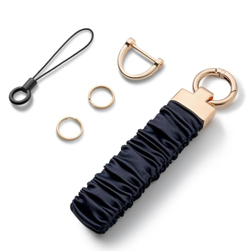 MORSUNBELA Schlüsselanhänger Handschlaufe Kurz, Elastischen Handgelenk Universale Lanyard Schlüsselband Armband, Kamera Handschlaufe, für USB-Stick Kamera Schlüsselanhänger
