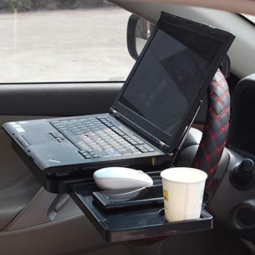 Soporte plegable para laptop en auto con mesa multiuso miniatura 4