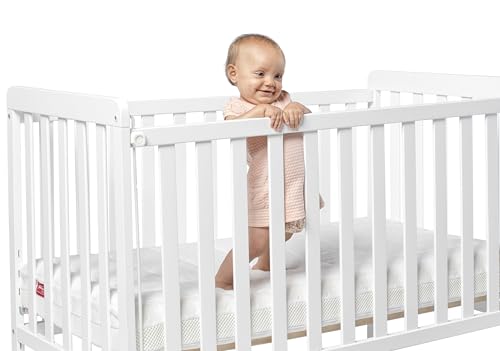 PIKOLIN Colchón de Cuna HR | 60x120 | 14cm | BabyUltra + | Certificación Oeko-Tex 100 | Capa Ergonómica BabyAir y Viscoelástica | Funda Extraíble | Tratamiento Allergen-Tech | Tejido 3D Transpirable