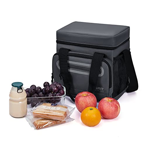 Tourit Large Lunch Bag 14L Insulated Lunch Box Lunch Cooler For Men Work, Dark Gray #TOP6