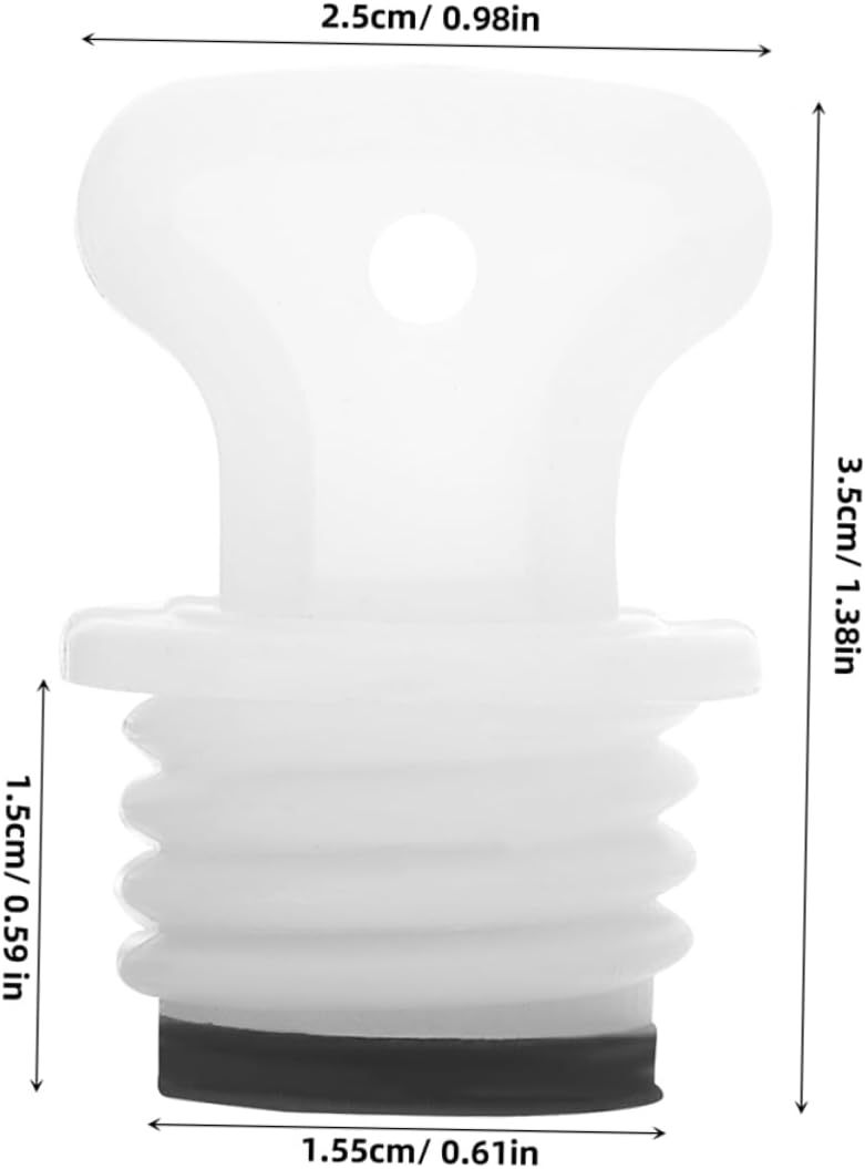 Rubber Plug Hot Water Bottles Cap Sealing for Hot Water Bag Leakproof Replacement