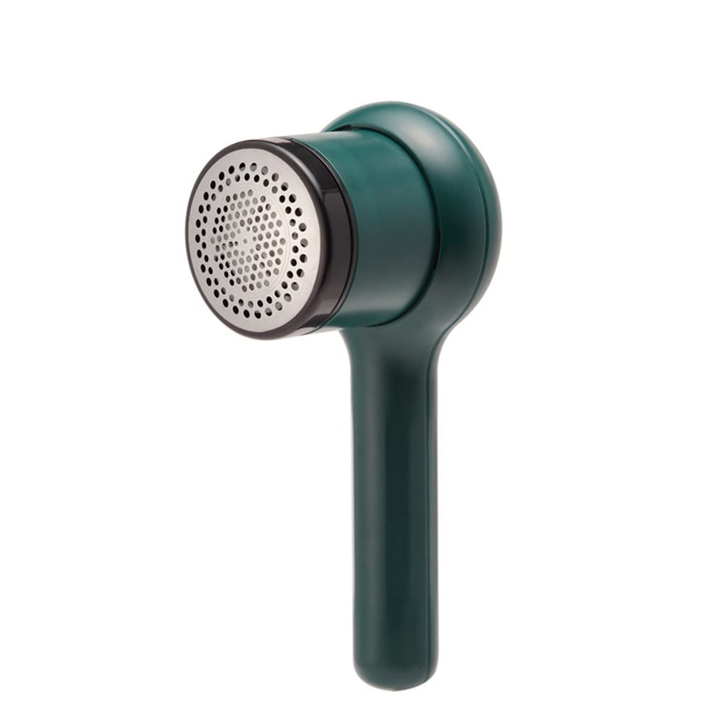 Rasoir anti-bouloche pour vêtements et trimmer portatif vert foncé
