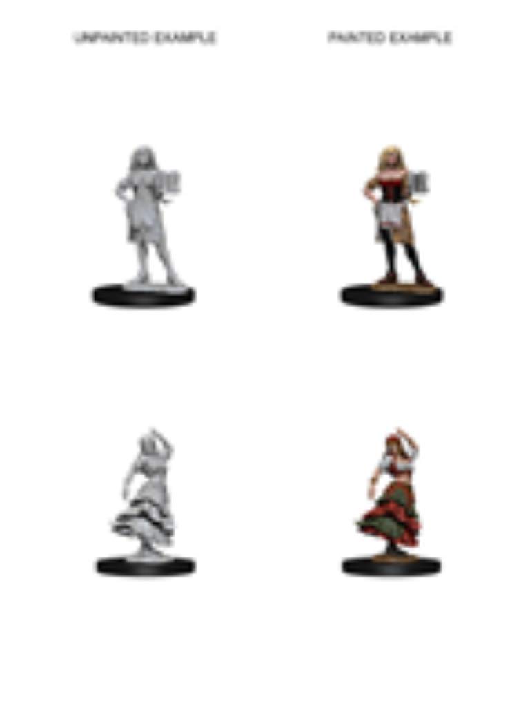 Pathfinder Deep Cuts Unpainted Miniatures: Wave 4: Bartender/Dancing Girl