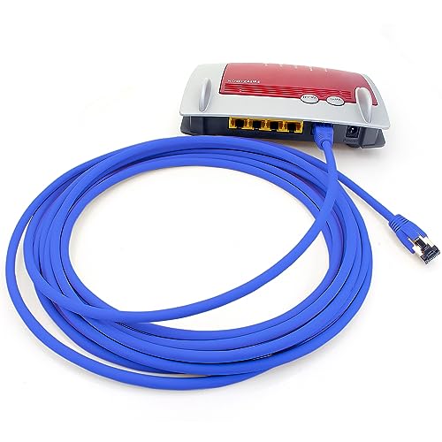 1aTTack.de 7.5m Cat 8 network cable CAT8 cable blue - Image 4