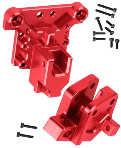 ARRCat Rear Brace and Wing Bracket Upgrades Part for 1/8 Kraton 6S V6-(ARA8708V6/ARA8608V6),Notorious 6S V6-(ARA8611V6),RC Aluminium Rear Brace & Wing Bracket,Replace(ARA32075),Red