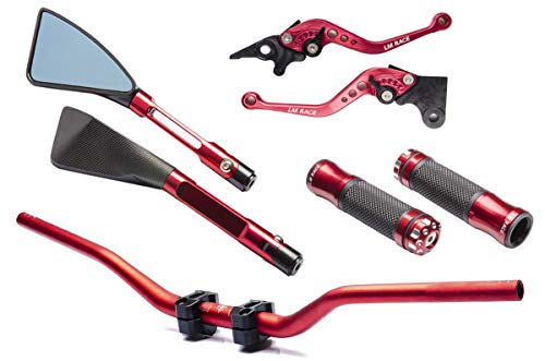 Guidão Retrovisor Manete Manopla Moto Esportivo Cb300 Cb 300 Strada Cbx Twister (até 2008)