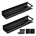 Kallrra 2 Piezas Estanteria Baño Adhesivo, 30 cm Estantería Baño Acero Inoxidable, Estanteria Ducha sin Taladro Estanterías de Baño Rectangular Estantes Ducha para Pared