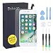 Produktbild bokman für  iPhone 6 Plus Weiß Display Ersatzbildschirm LCD Glas Touchscreen Front Komplettes Glas mit Werkzeuge