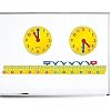 Learning Resources Magnetic Elapsed Time Set, Telling Time, Clock for Kids, Classroom Supplies, Set of 2