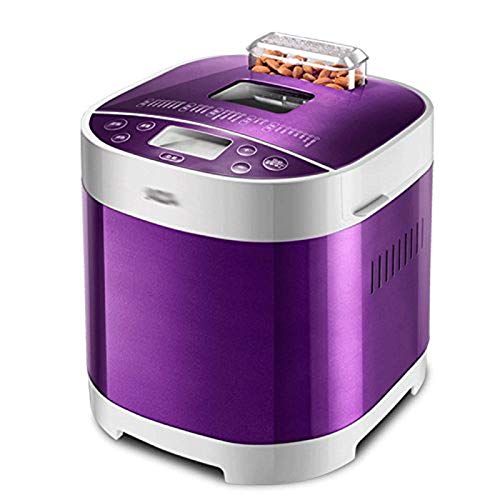 WZHZJ. Automatische Brotmaschine mit programmierbarem Brotbackautomat, Edelstahl - Brotbackautomat mit