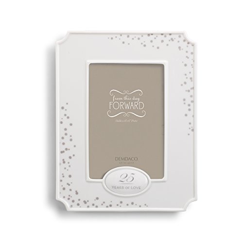 Demdaco From This Day Forward 25 Year Anniversary Photo Frame #TOP18