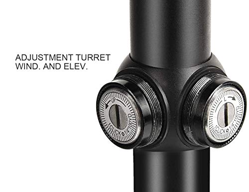 Cvlife 3-9X40 Optics R4 Reticle Crosshair Scope With Two Points Rifle Sling #TOP3